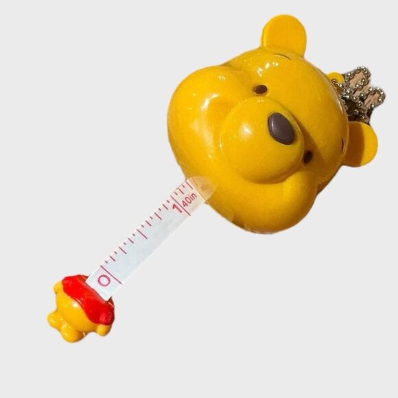 Winnie The Pooh Tape Measure Key Chain Charm Reseller Supply - Picture 2 of 4